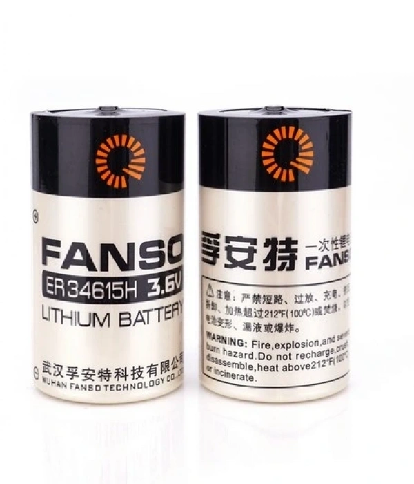 Fanso Er34615h 3.6v D Size Lithium Pil (li-socl2)