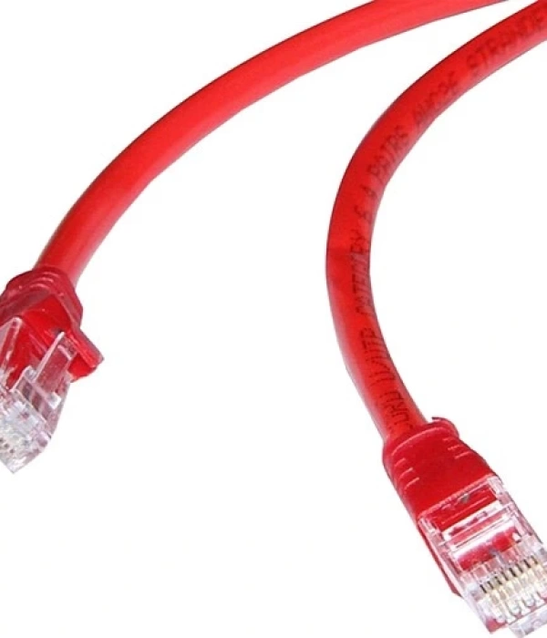 FLAXES FNK-6003K CAT6 30CM 23AWG KIRMIZI NETWORK KABLO