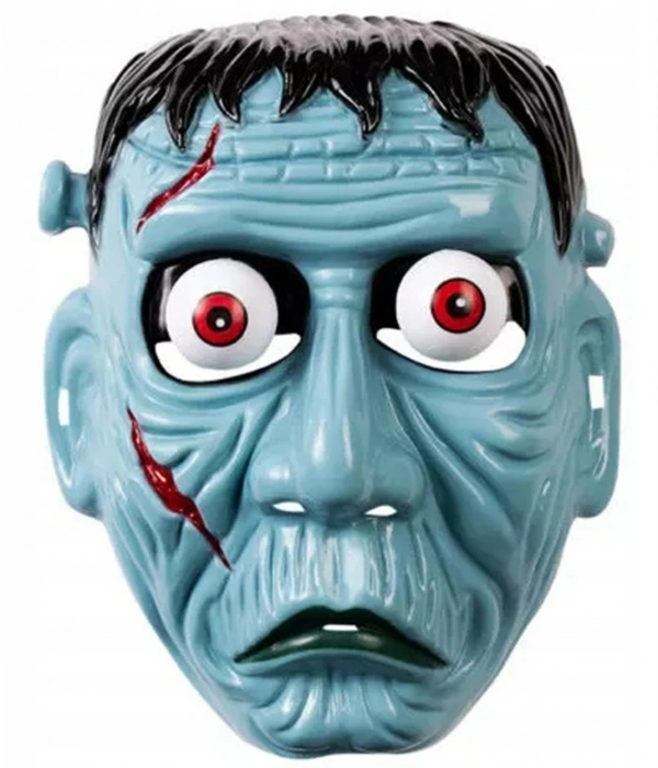 Frankenstein Temalı Sallanan Oynar Gözlü Maske