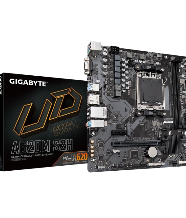 GIGABYTE A620M S2H 6400Mhz(OC) DDR5 MATX AM5