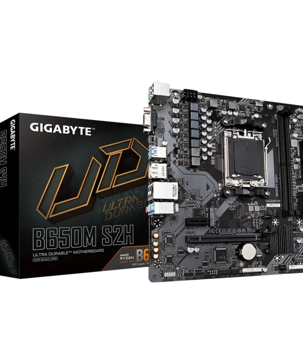 GIGABYTE B650M S2H DDR5 6400(OC) DP HDMI MATX AM5