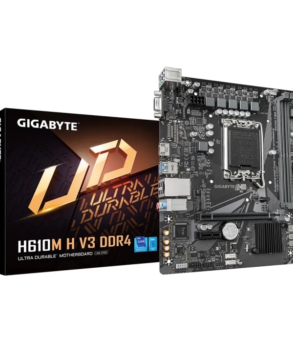 GIGABYTE H610M H V3 DDR4 3200MHZ M.2 HDMI MATX 1700P