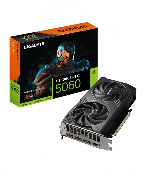 GIGABYTE RTX5060 GV-N5060WF2MAX OC-8GD WINDFORCE MAX OC 8GB VGA
