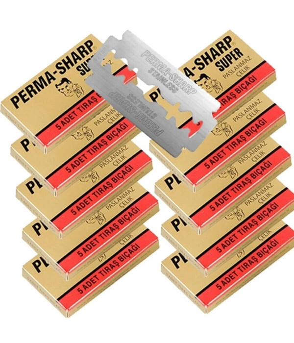 Gillette Perma-sharp 5li Traş Jileti 20 Paket