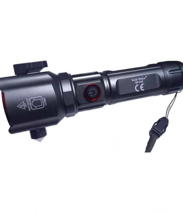 Gold Police Gp-218 Acil Durum El Feneri Güçlü Tg Led 3000 Lümen