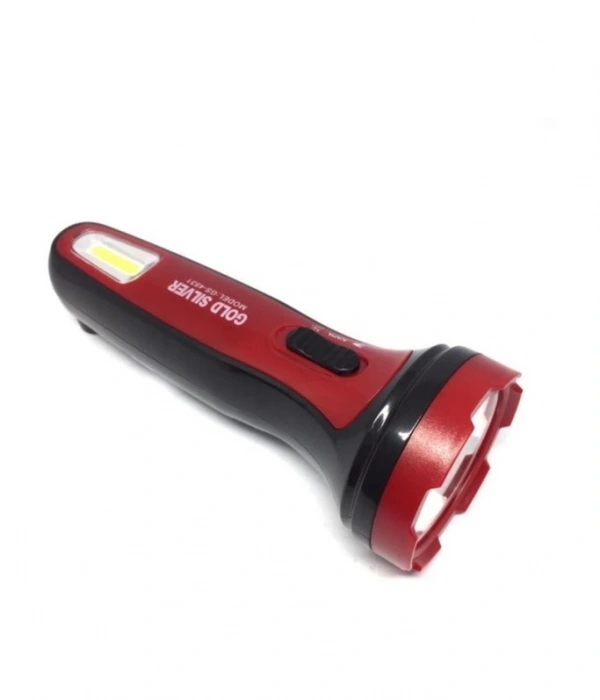 Gold Sılver Gs-4531 3 Watt+1 Watt Cob Ledli Şarjlı El Feneri
