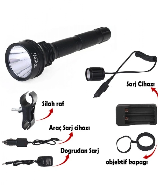 Güçlü Profesyonel  Feneri  Wt-147