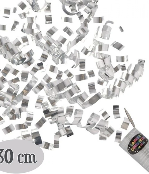 Gümüş Renk Konfeti 30 Cm