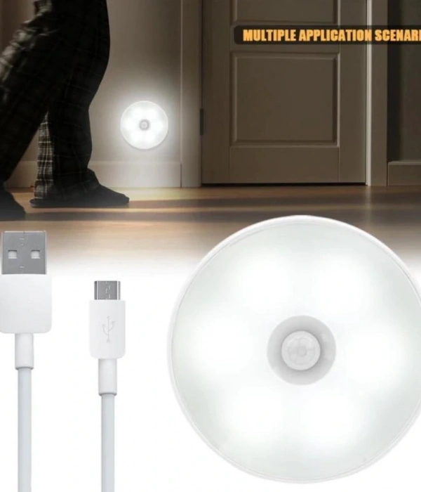 Hareket Sensörlü Usb Şarjlı Led Işık Lamba