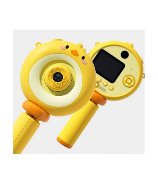 Hd Kamera Karikatür Tripodlu Çocuk Dijital Kamera Fotoğraf Makinası 1080p Video Kaydedici 2.0 İnç