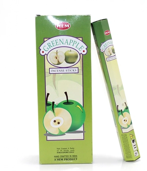 Hem Green Apple Aromalı Çubuk Tütsü