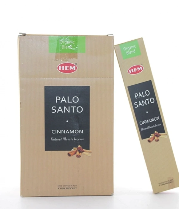 Hem Orgnaic Blend Series Palo Santo Cinnamon Masala Aromalı Çubuk Tütsü 15 Gr