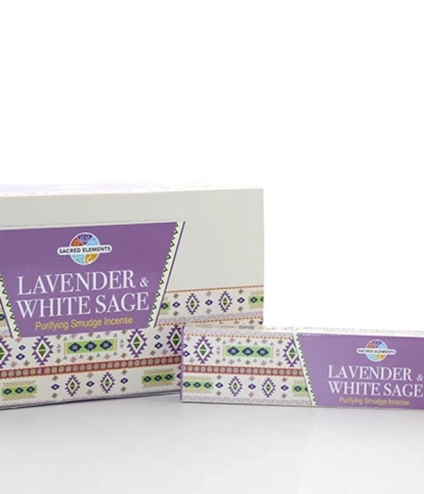 Hem Sacred Elements Lavender White Sage Masala Aromalı Çubuk Tütsü 15 Gr