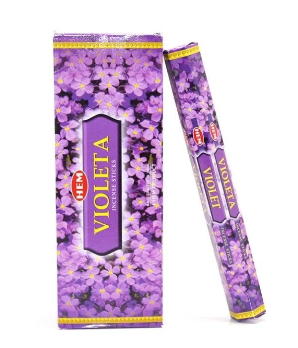 Hem Vıolet  Aromalı Çubuk Tütsü