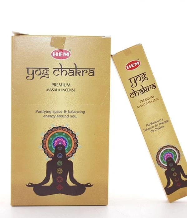 Hem Yog Chakra Masala Aromalı Çubuk Tütsü 15 Gr
