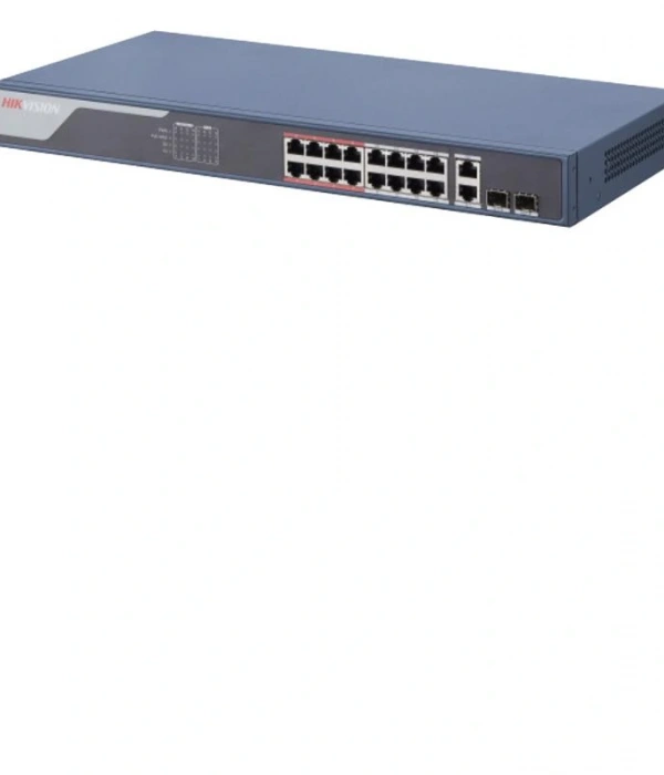 HIKVISION DS-3E1318P-SI 16FEX1GE+1GE/SFP 225W GİGABİT POE SWİTCH