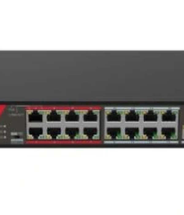 HILOOK NS-0318P-130(B) 16XFE+1xGE+1xGE/SFP YONETİLEMEZ 130W POE SWİTCH