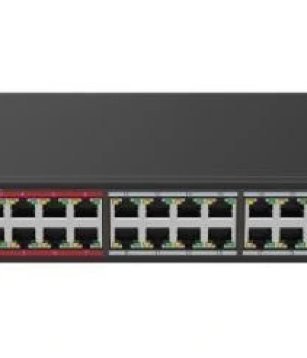 HILOOK NS-0326P-230(B) 24XFE+1XGE+1XGE/SFP YONETİLEMEZ 230W POE SWİTCH