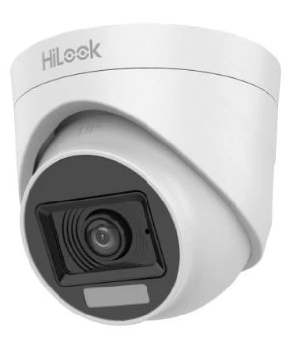 HILOOK THC-T127-LPS  2MP 2.8MM SESLİ COLORVU SMARTLİGHT AHD DOME KAMERA
