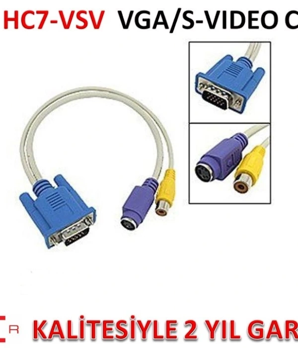 HIPER HC7-VSV VGA/S-VIDEO ÇEVİRİCİ