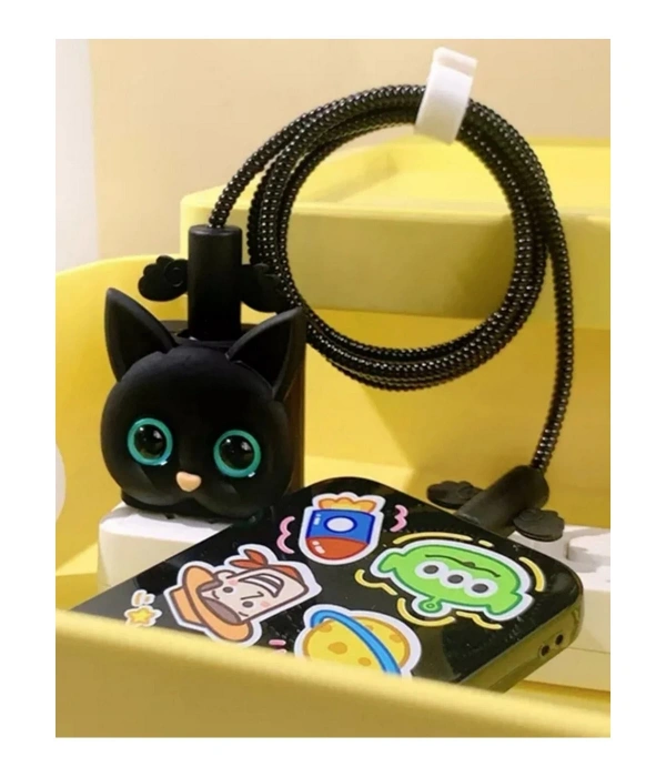 Iphone 18w/20w Uyumlu Şarj Aleti Kılıfı, Şarj Kablosu Örme Aparatı, Toparlayıcı,