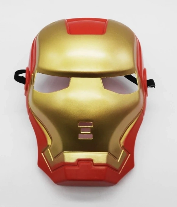 İron Man Maskesi - Demir Adam Maskesi 21x15 Cm