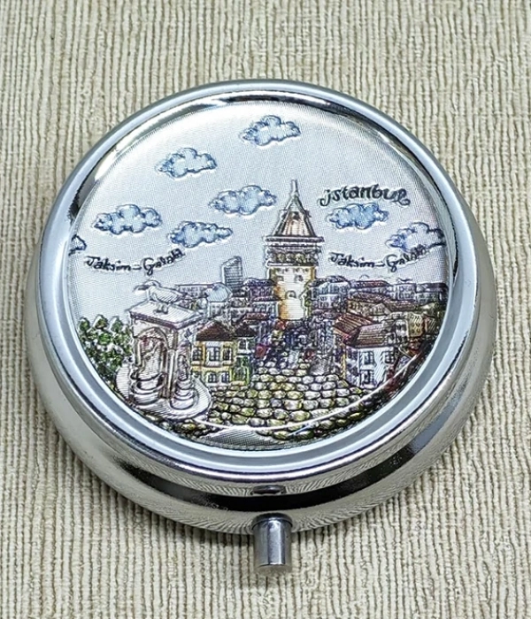 İstanbul Temalı İlaç Kutusu Alk4048