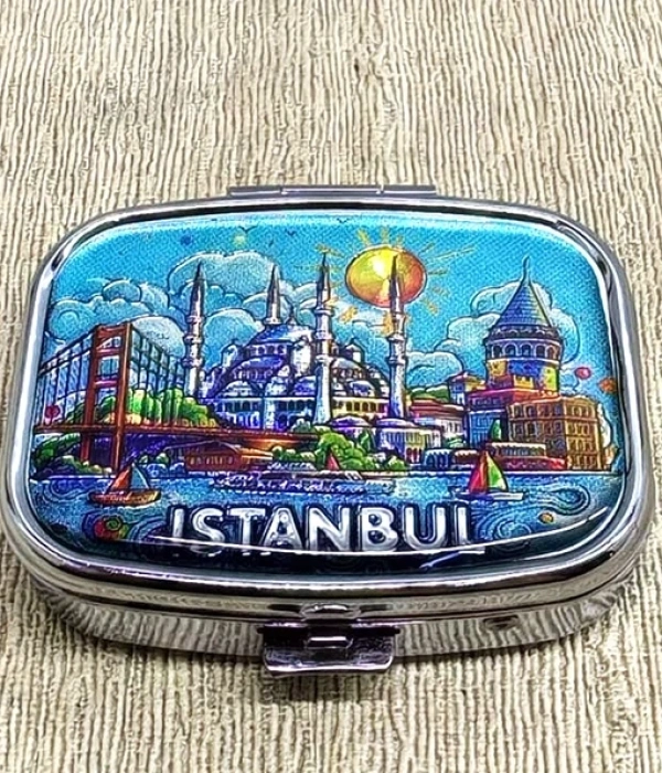 İstanbul Temalı İlaç Kutusu Alk4367