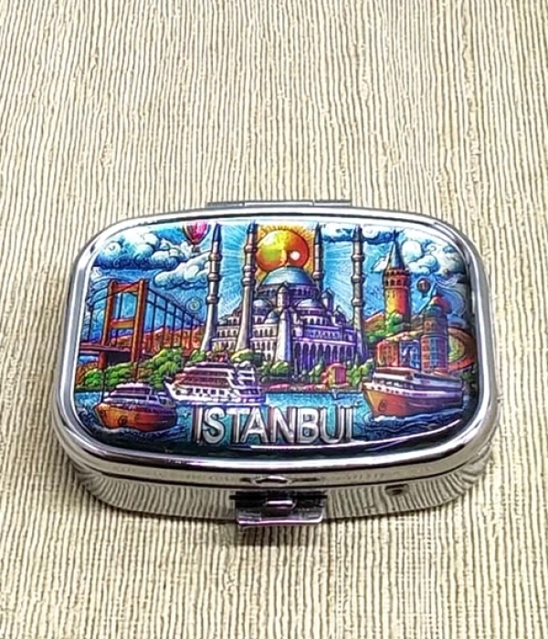 İstanbul Temalı İlaç Kutusu Alk4368