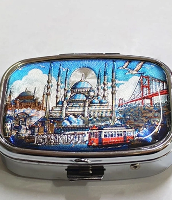 İstanbul Temalı İlaç Kutusu Alk4370