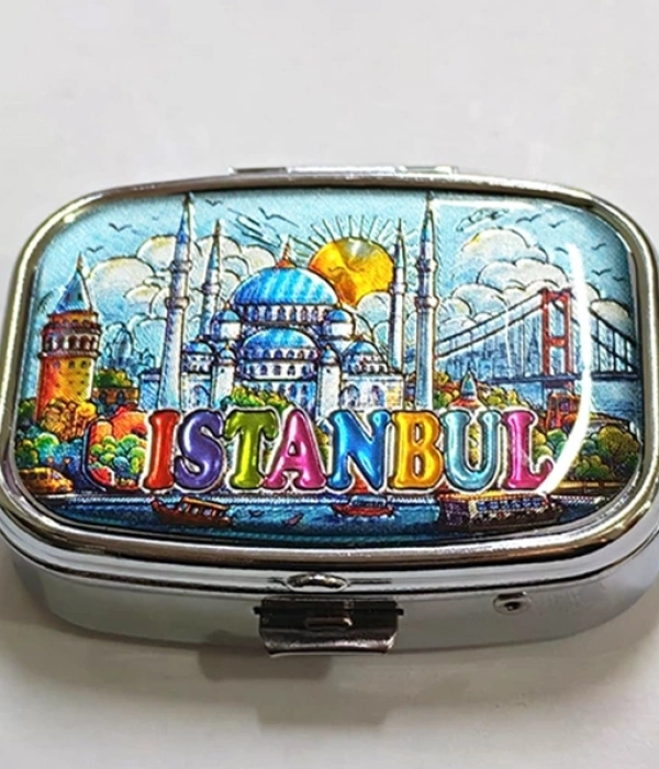 İstanbul Temalı İlaç Kutusu Alk4372