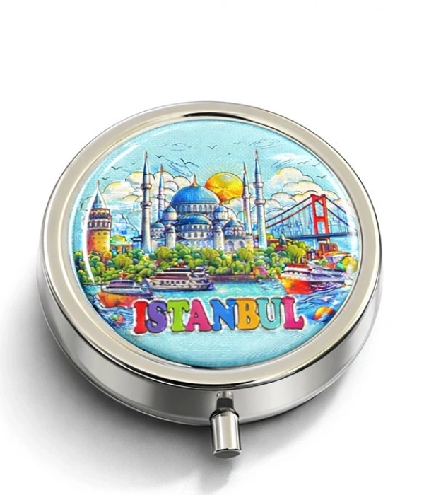 İstanbul Temalı İlaç Kutusu Alk4373