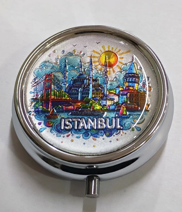 İstanbul Temalı İlaç Kutusu Alk4376