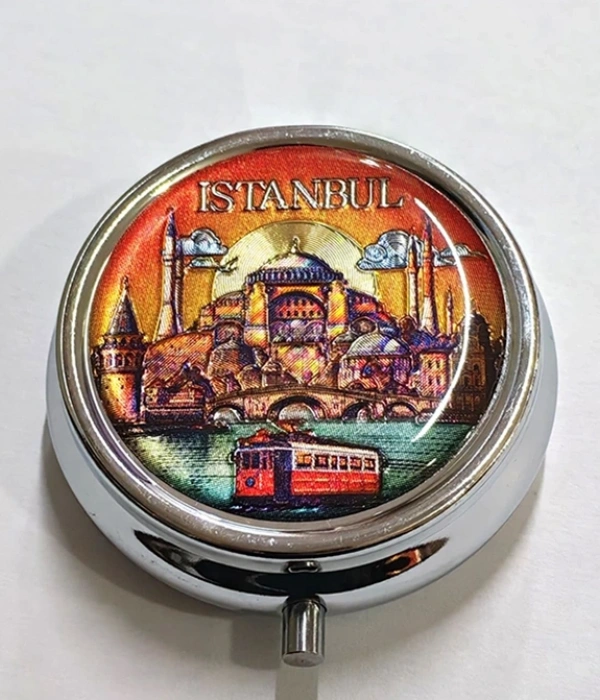 İstanbul Temalı İlaç Kutusu Alk4377