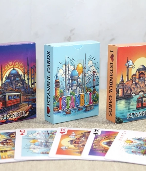 İstanbul Temalı İskambil Oyun Kartı Alk4350