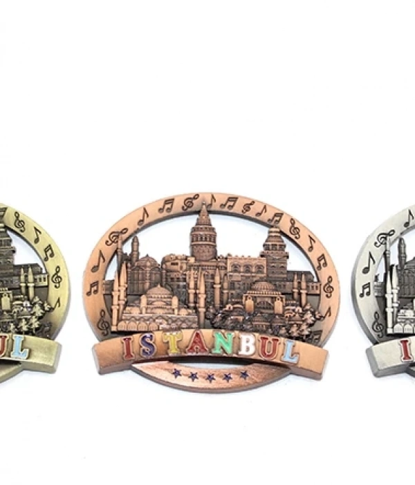 İstanbul Temalı Metal Magnet Alk3329