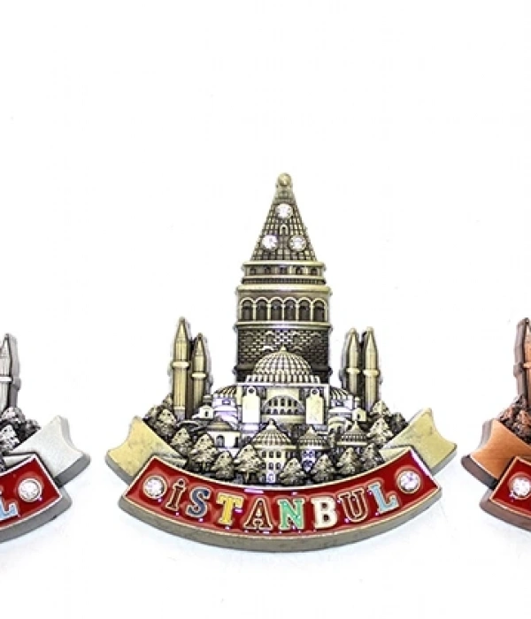 İstanbul Temalı Metal Magnet Alk3332