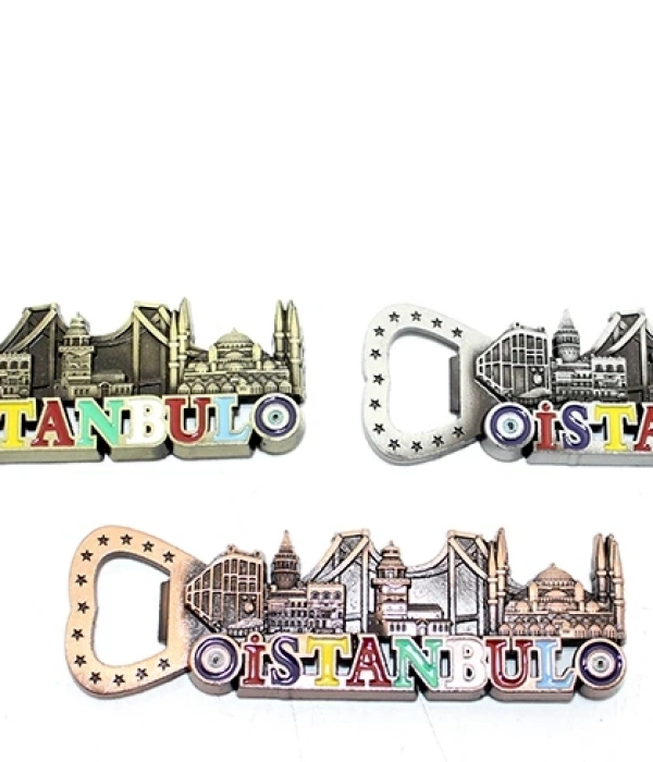İstanbul Temalı Metal Magnet Alk3334