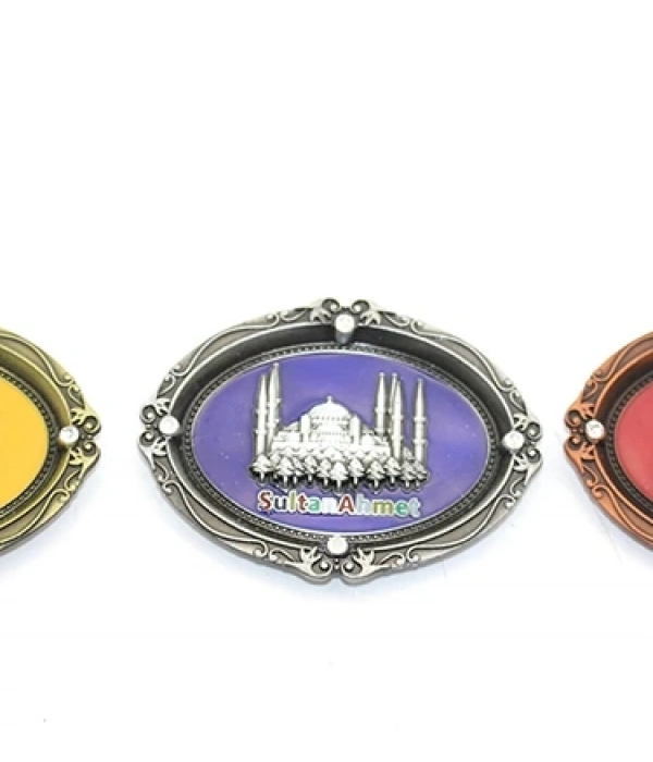 İstanbul Temalı Metal Magnet Alk3336