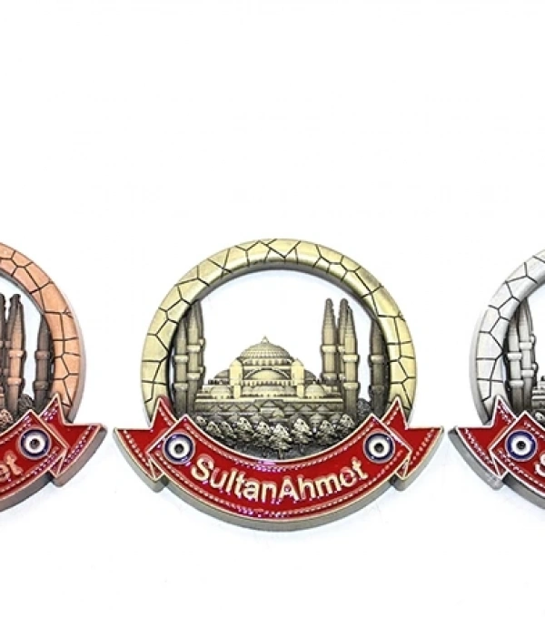 İstanbul Temalı Metal Magnet Alk3339