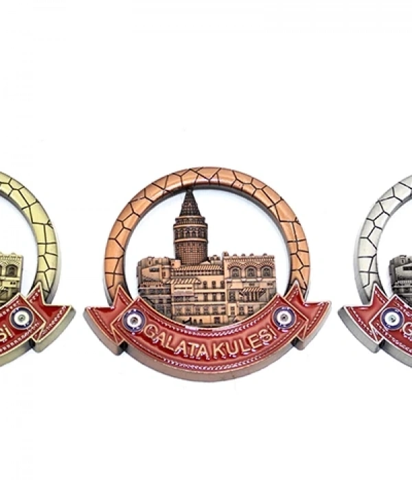 İstanbul Temalı Metal Magnet Alk3340
