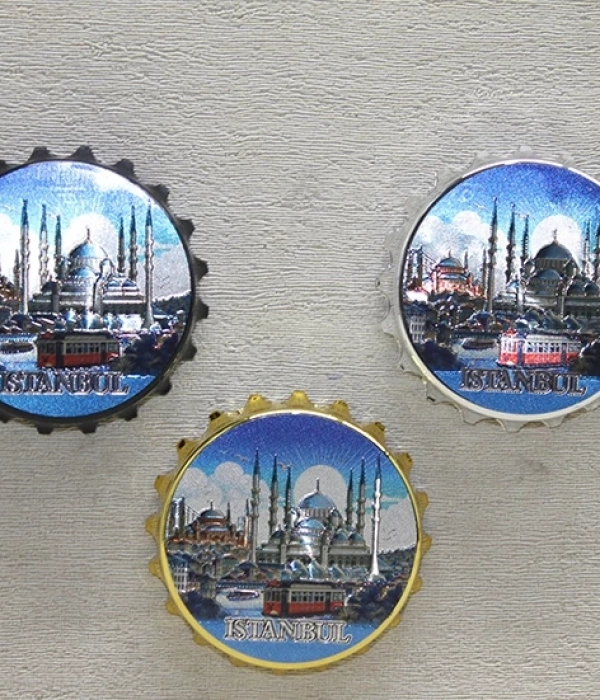İstanbul Temalı Metal Magnet Alk4339