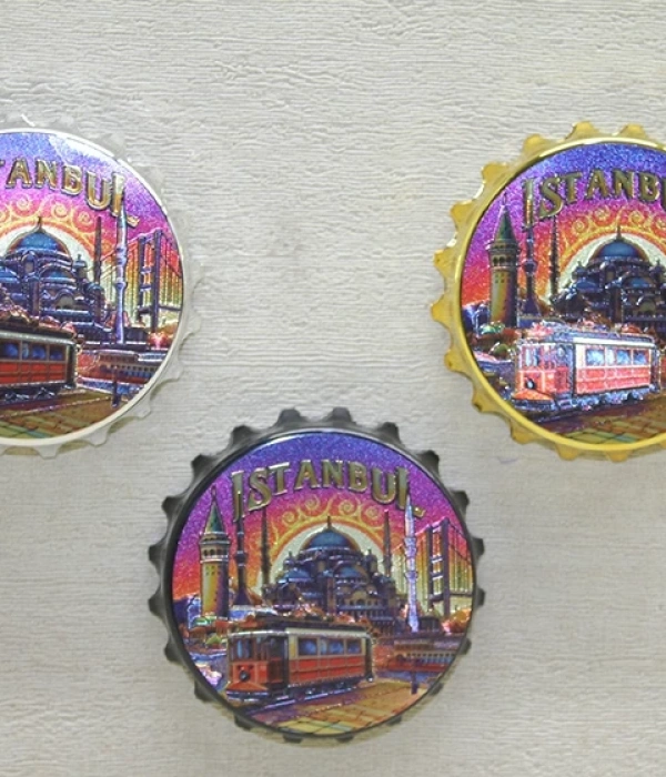 İstanbul Temalı Metal Magnet Alk4340