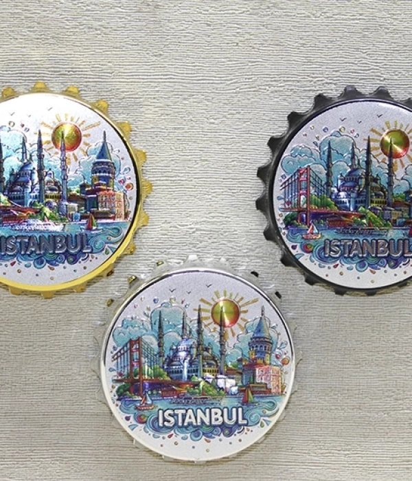 İstanbul Temalı Metal Magnet Alk4341