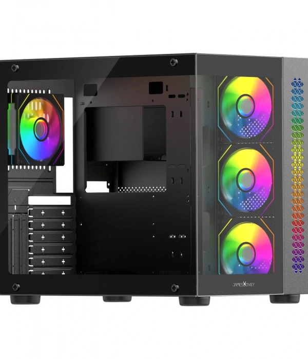 JAMES DONKEY STARK S800 4X ARGB BLACK KASA 750W