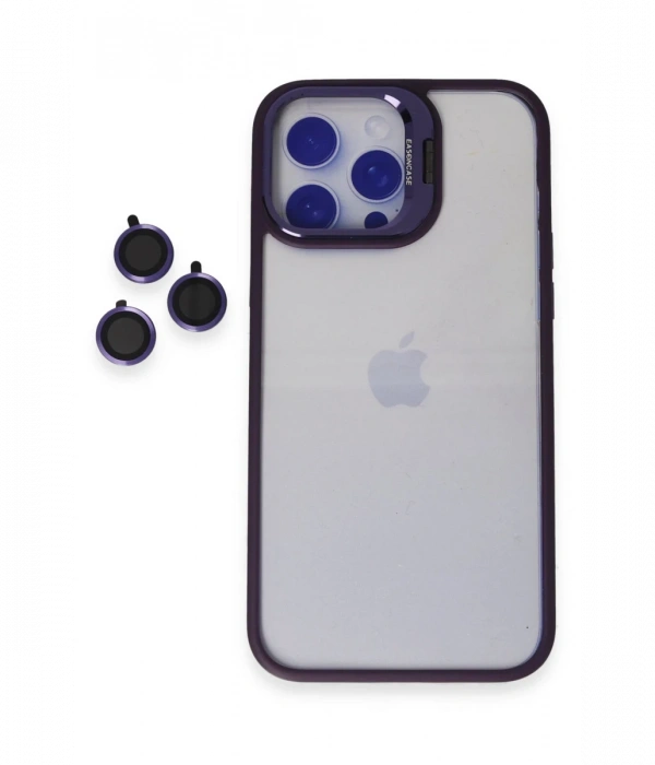 iPhone 14 Pro Kılıf Roblox Lens Standlı Kapak