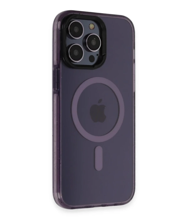 Joko iPhone 14 Pro Max Kılıf Tigra Magsafe Kapak - Derin Mor