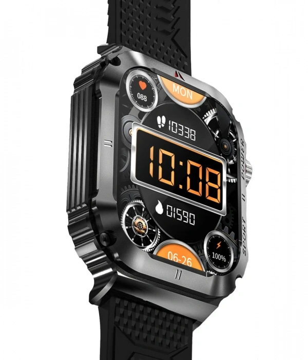 OD3 2.1 inç IPS Ekran IP68 Su Geçirmez Konuşma ve NFC Özellikli Akıllı Saat