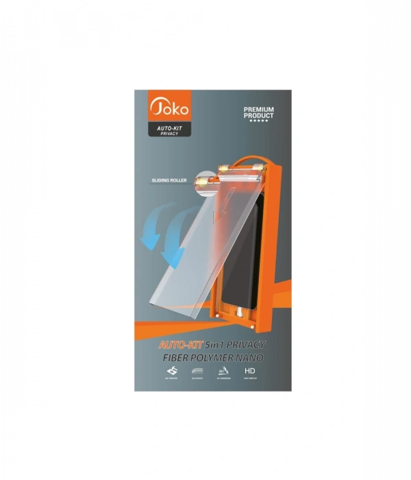 Joko Samsung Galaxy S24 Ultra AutoKit 5in1 Fiber Hayalet Polymer Nano Ekran Koruyucu