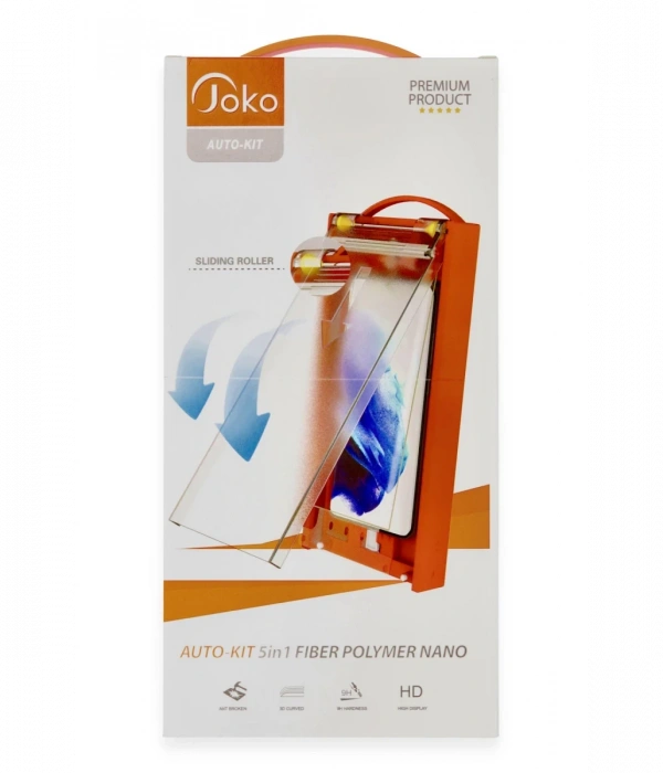Joko Samsung Galaxy S24 Ultra AutoKit 5in1 Fiber Polymer Nano Ekran Koruyucu